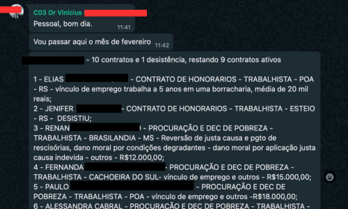 Vinicius - 10 contratos
