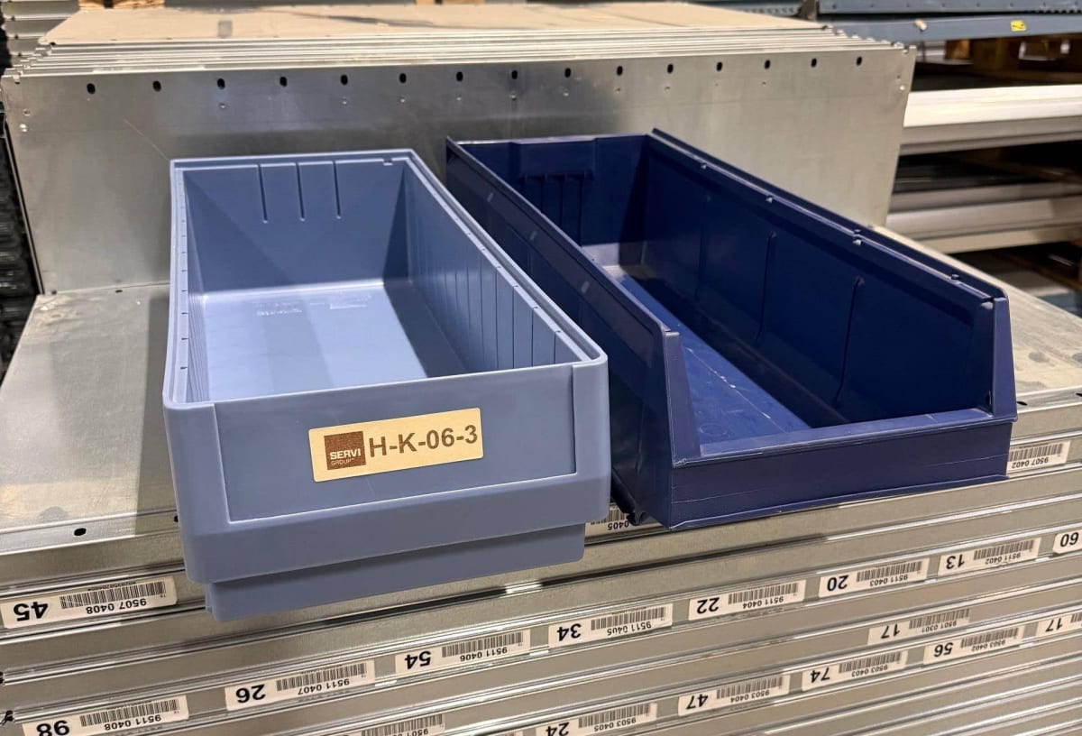 Plastbokser 600 mm dybde