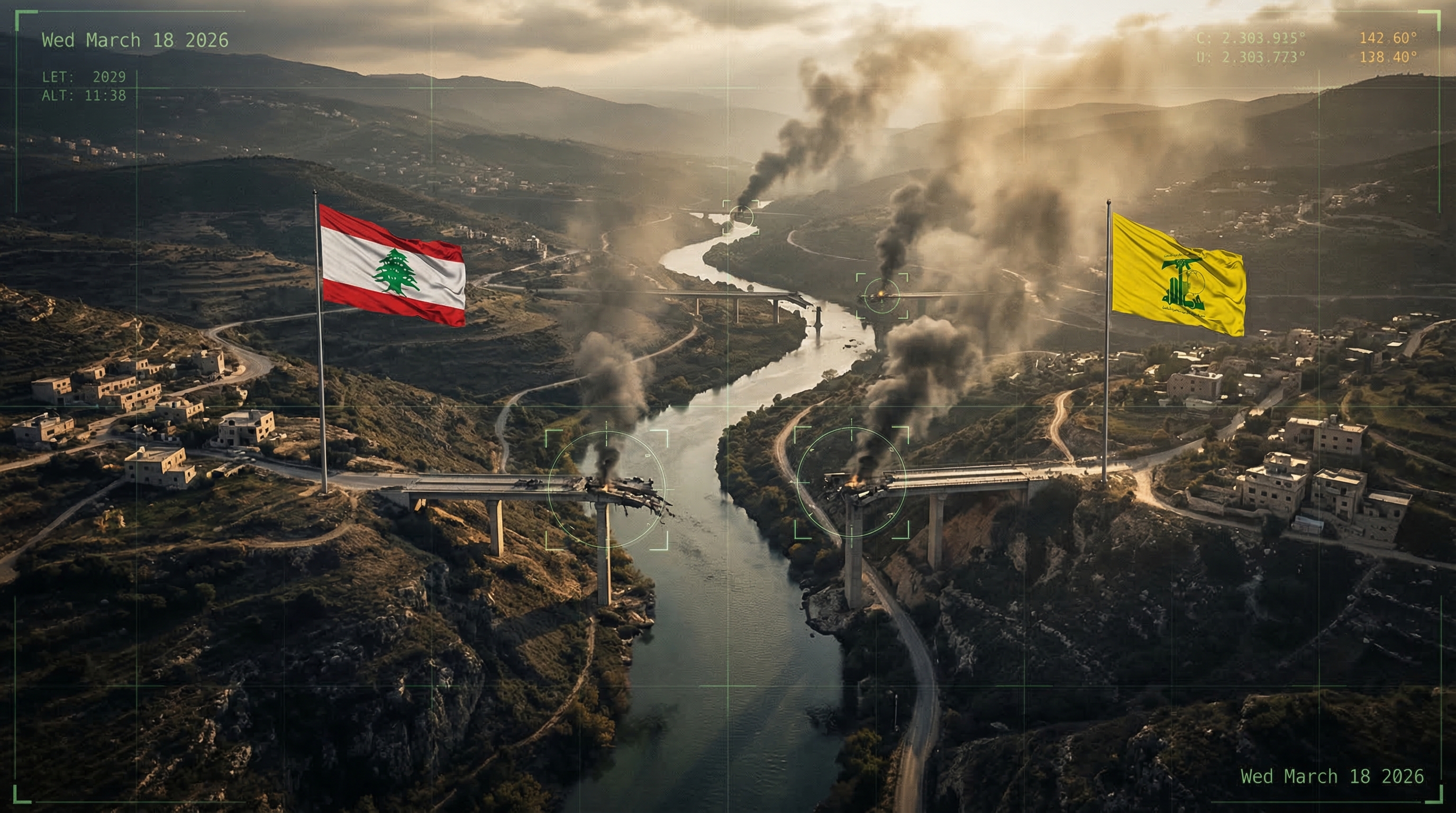 IDF targeting bridges over the Litani River in southern Lebanon