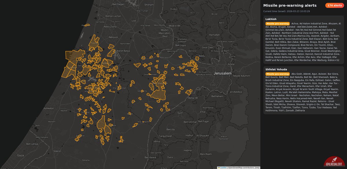 Iran launches ballistic missile towards Israel
