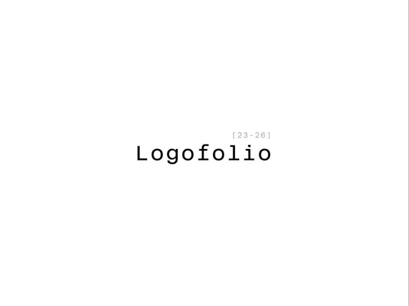 Logofolio  [Selected Logos & Logotypes 23-26]