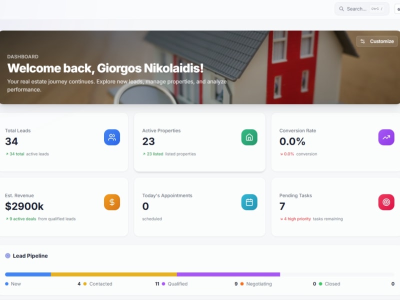 Estately — Real Estate CRM Platform