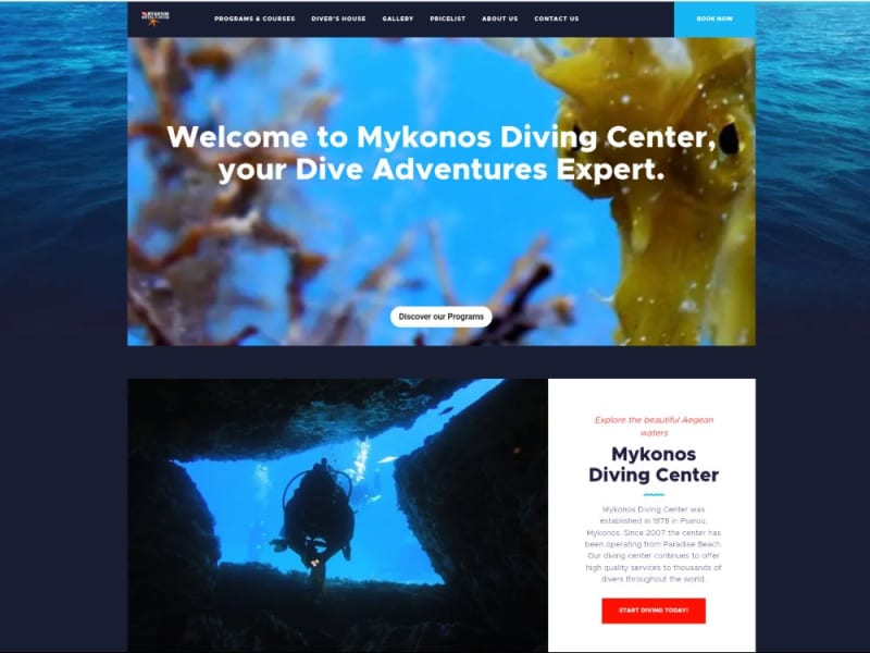 Mykonos Diving Center – dive.gr