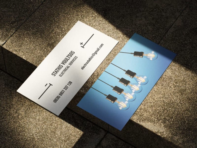 Mini Business Cards - Back Variations