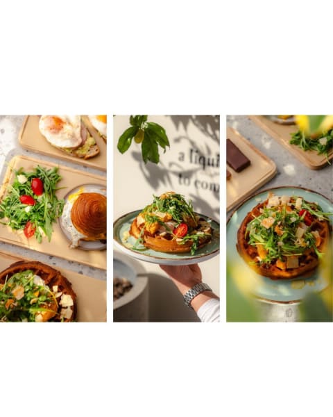 Café — Brand, Menu & Architectural Photography