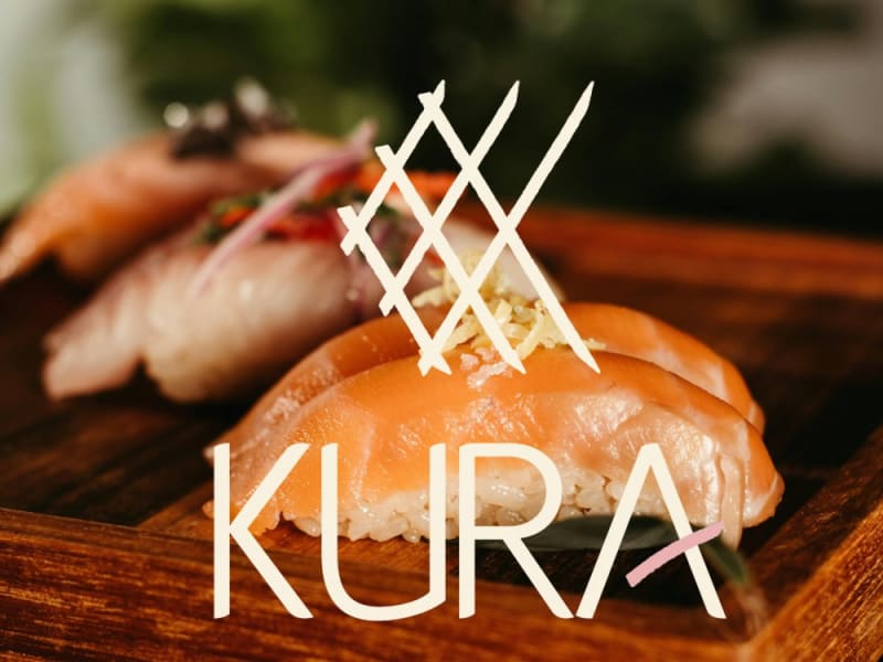 KURA — Minimalist Sushi Branding