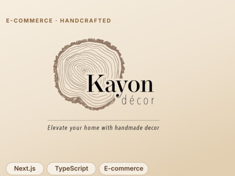Kayon Decor Pre-order shop Χειροποίητων Επίπλων από την Ινδονησία