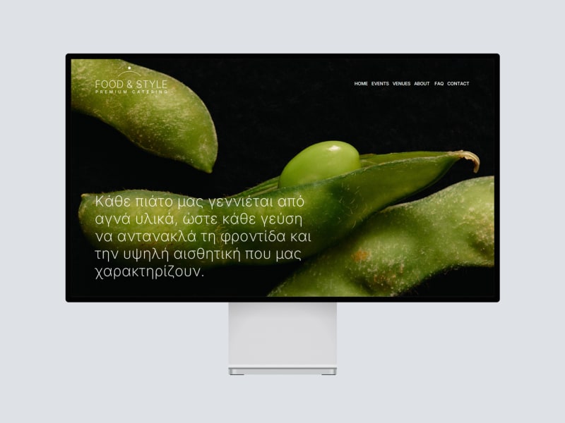 Σχεδιασμός Website & Video Reels - Food & Style