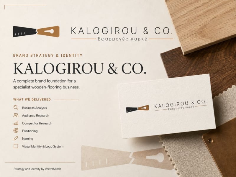 Brand Strategy & Visual Identity — KALOGIROU & CO.