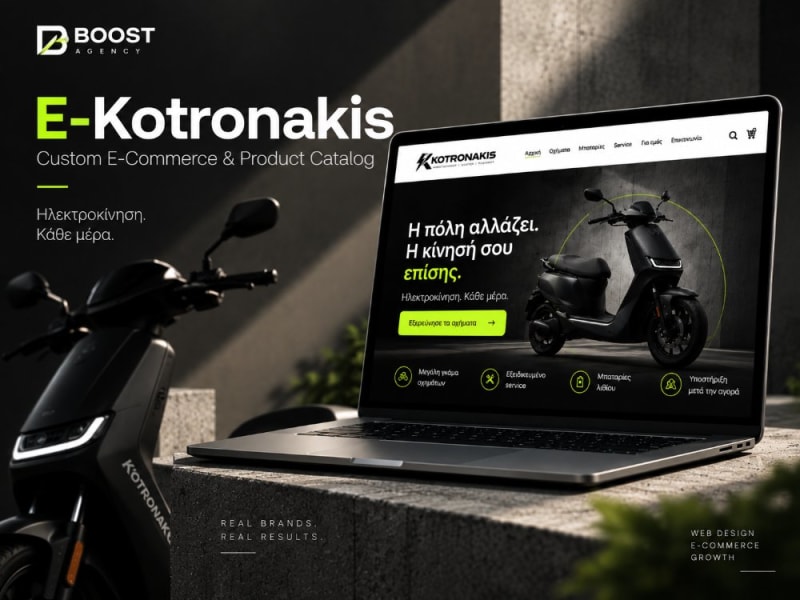 E-Kotronakis | Custom E-Commerce & Product Catalog