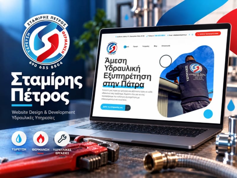 Σταμίρης Πέτρος – Brand Identity, Website & Social Media