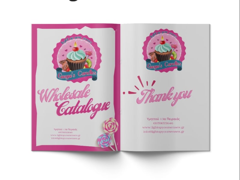 Product Catalogue Design | Gwgw’s Candles