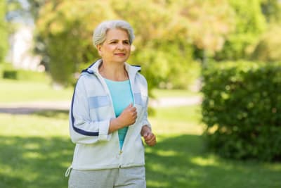 Woman jogging