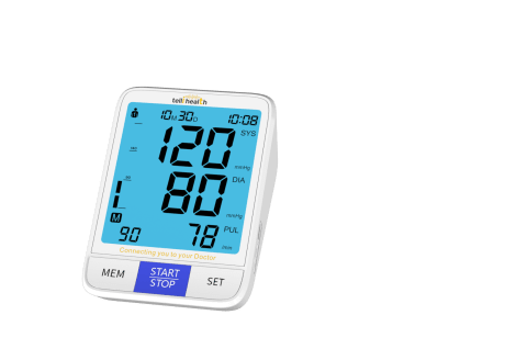 At-Home Blood Pressure Monitor w/ LED Digital Screen (FDA Approved