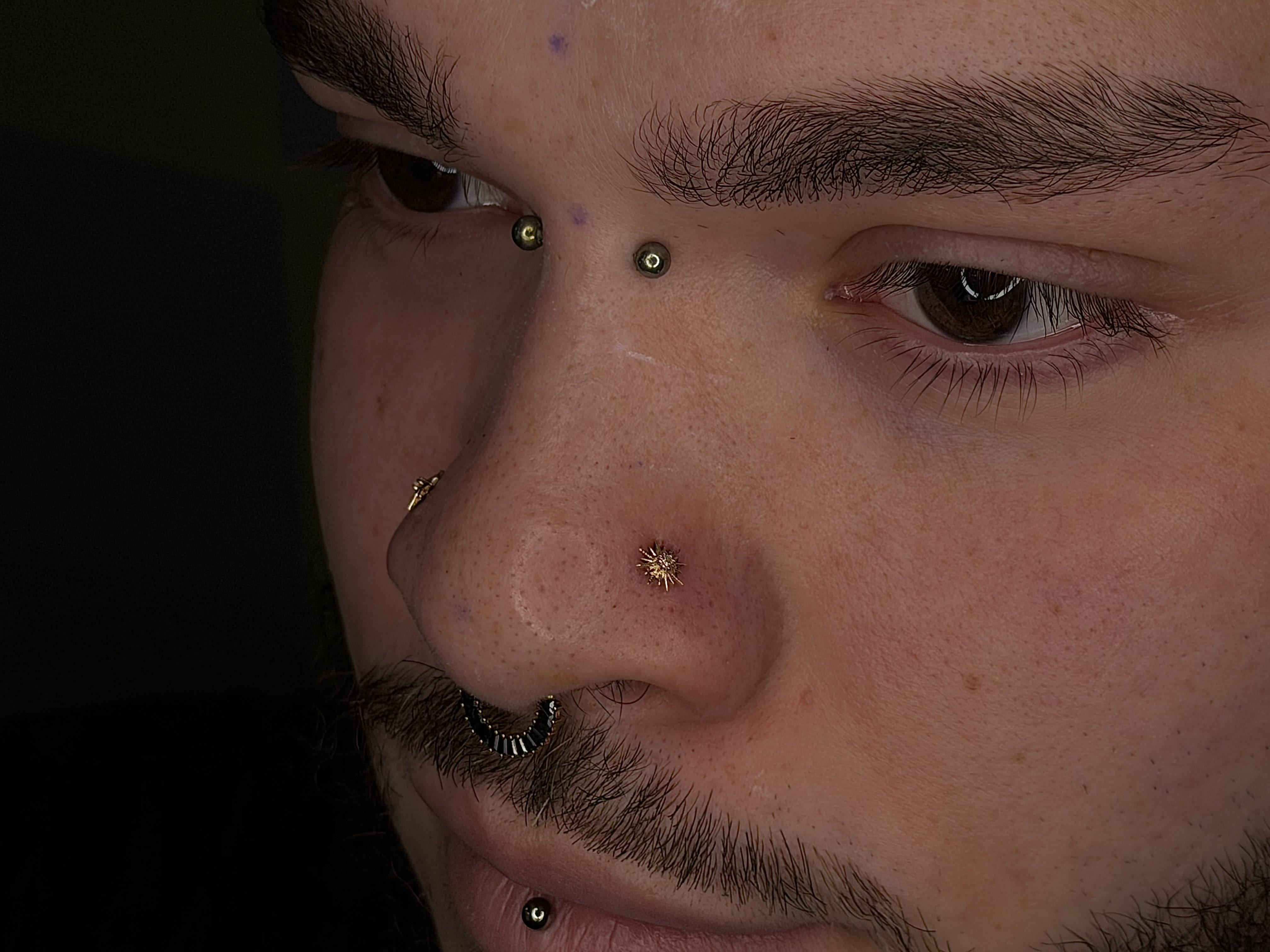 Fresh set of paired nostrils.