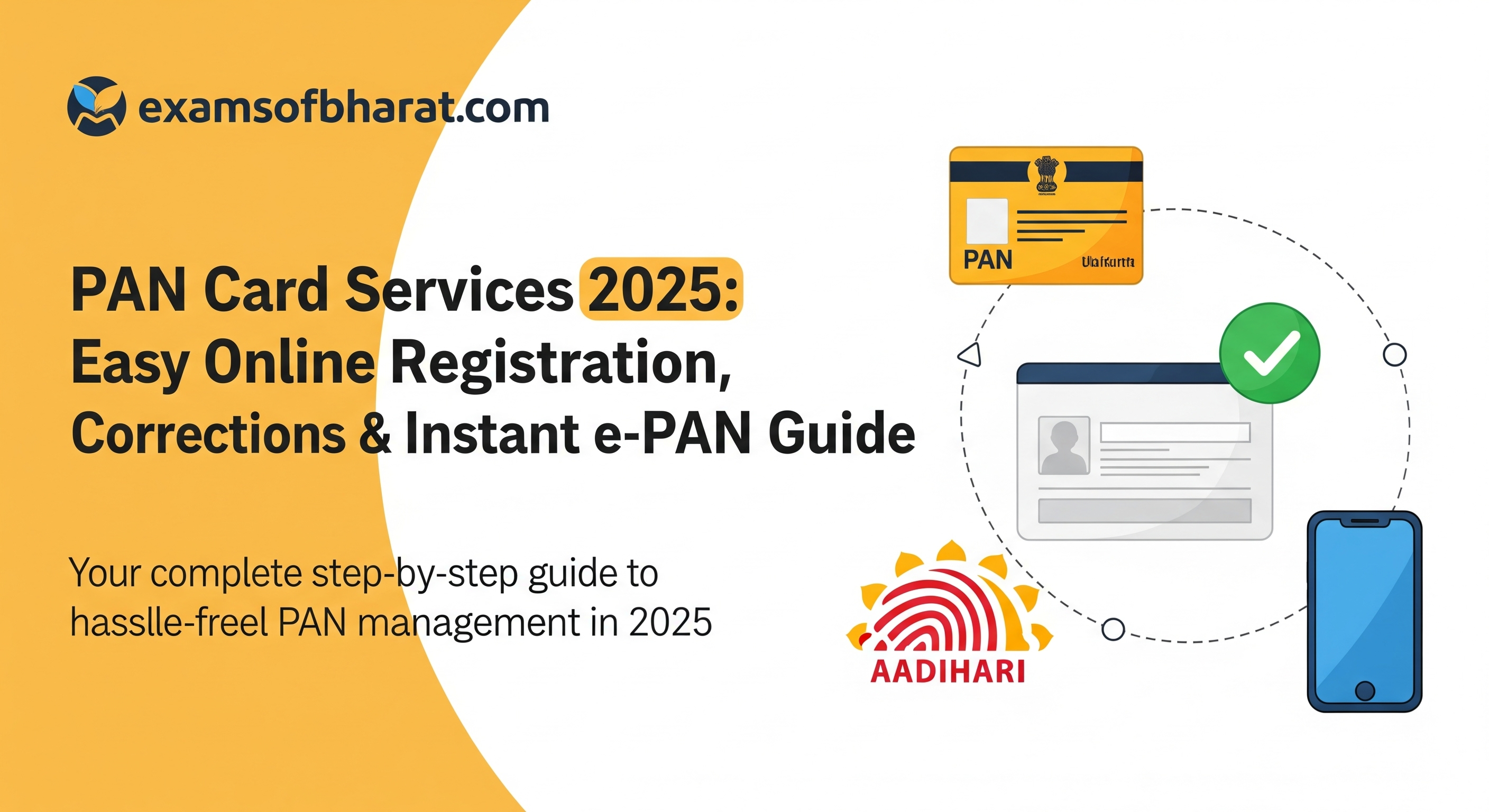 Ultimate PAN Card Registration, Correction & Services Guide 2025