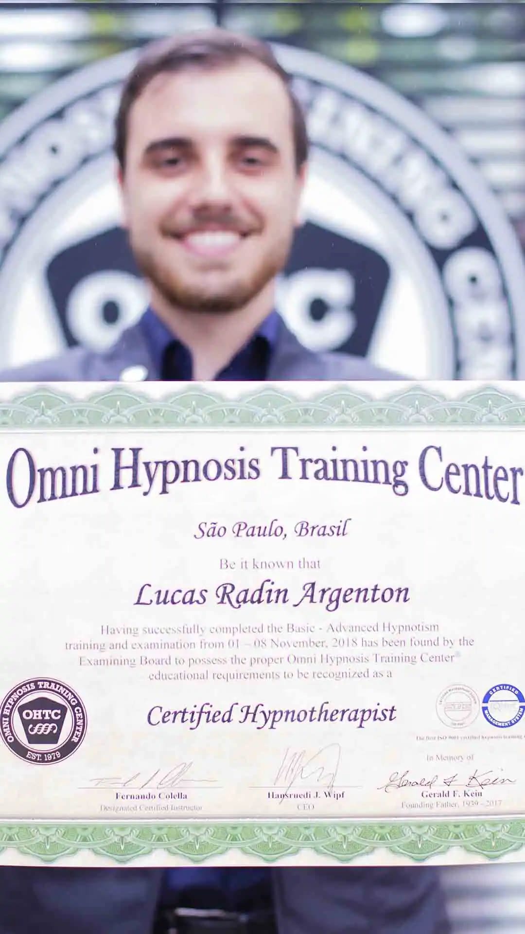 Certificado HypnoCell Suíça