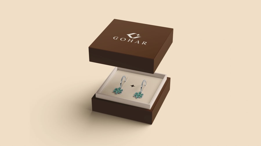 Gohar open jewellery box