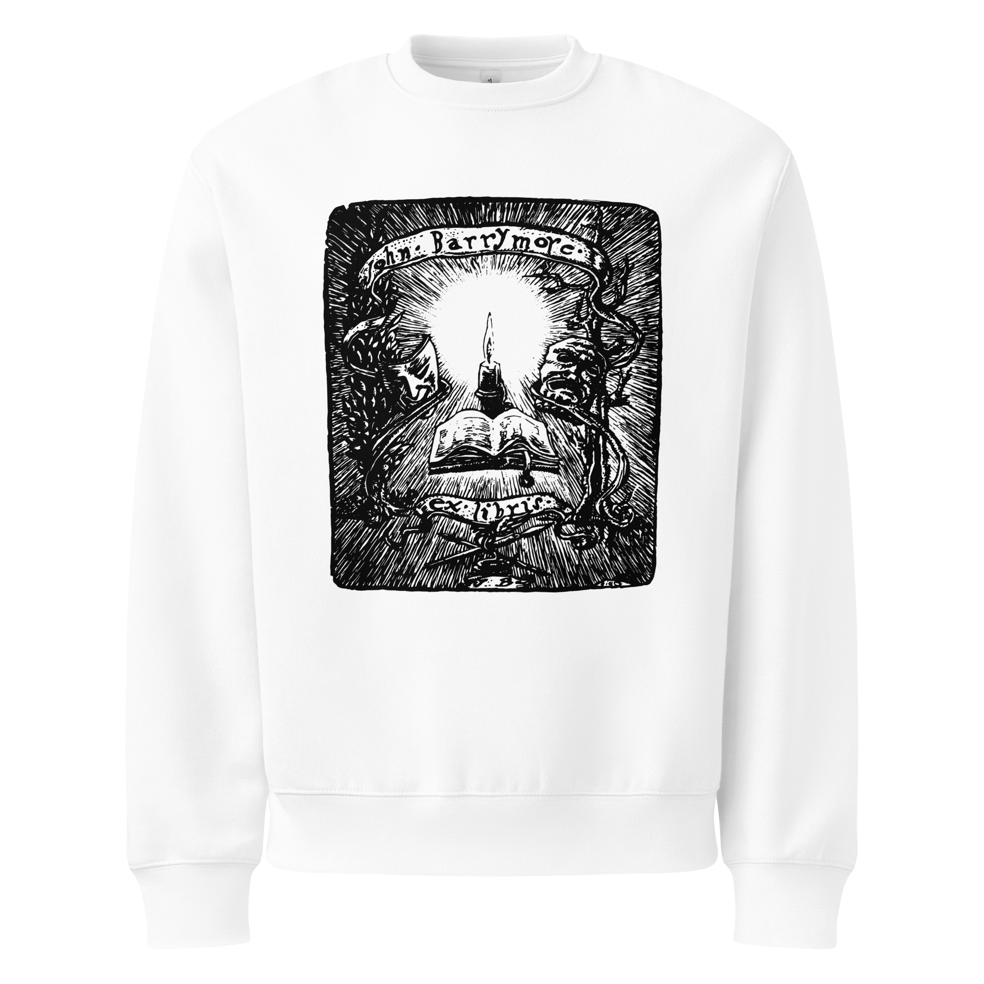 John Barrymore's Ex Libris heavyweight sweatshirt