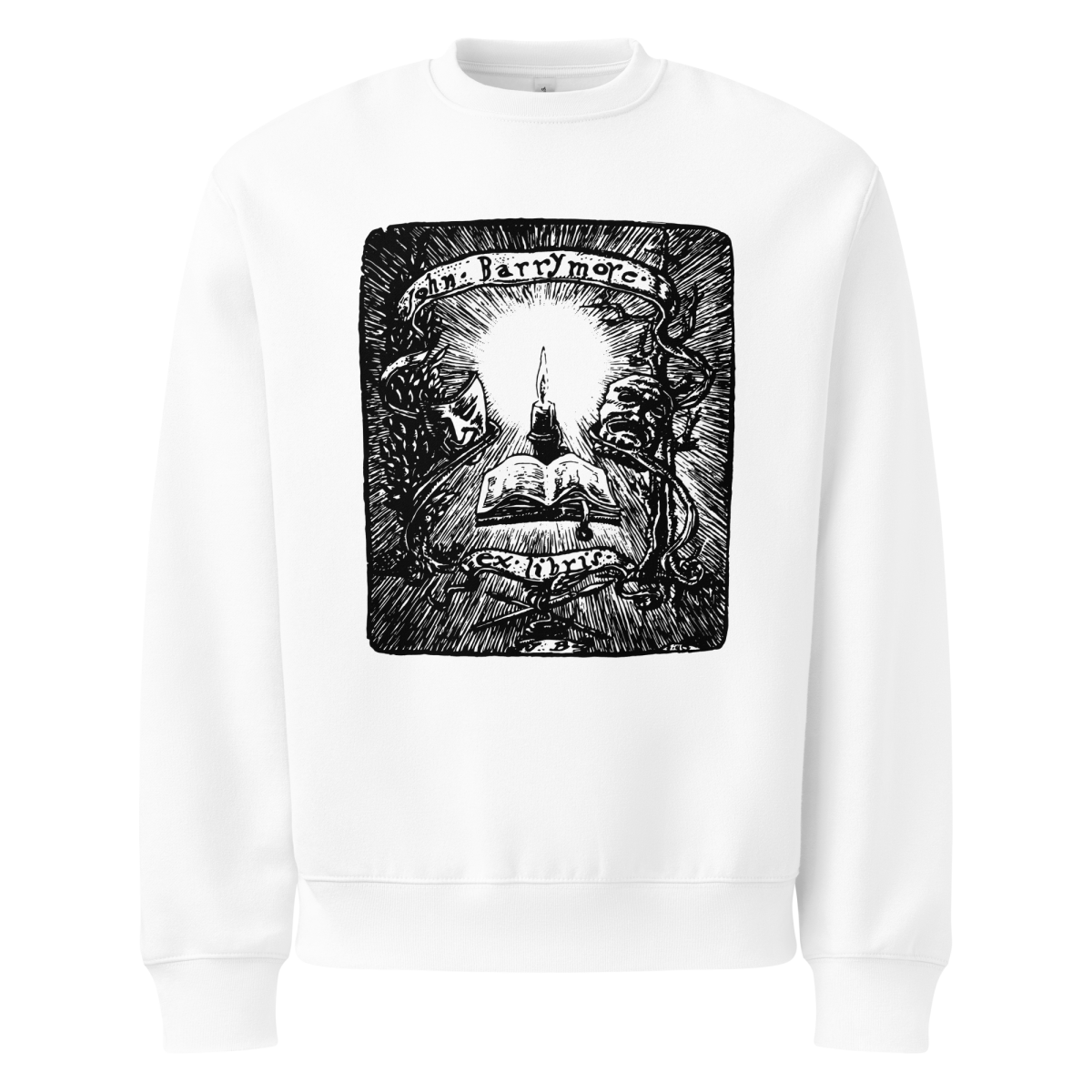 John Barrymore's Ex Libris heavyweight sweatshirt