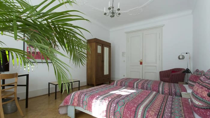 Zweibettzimmer/Twin mit Dusche/WC