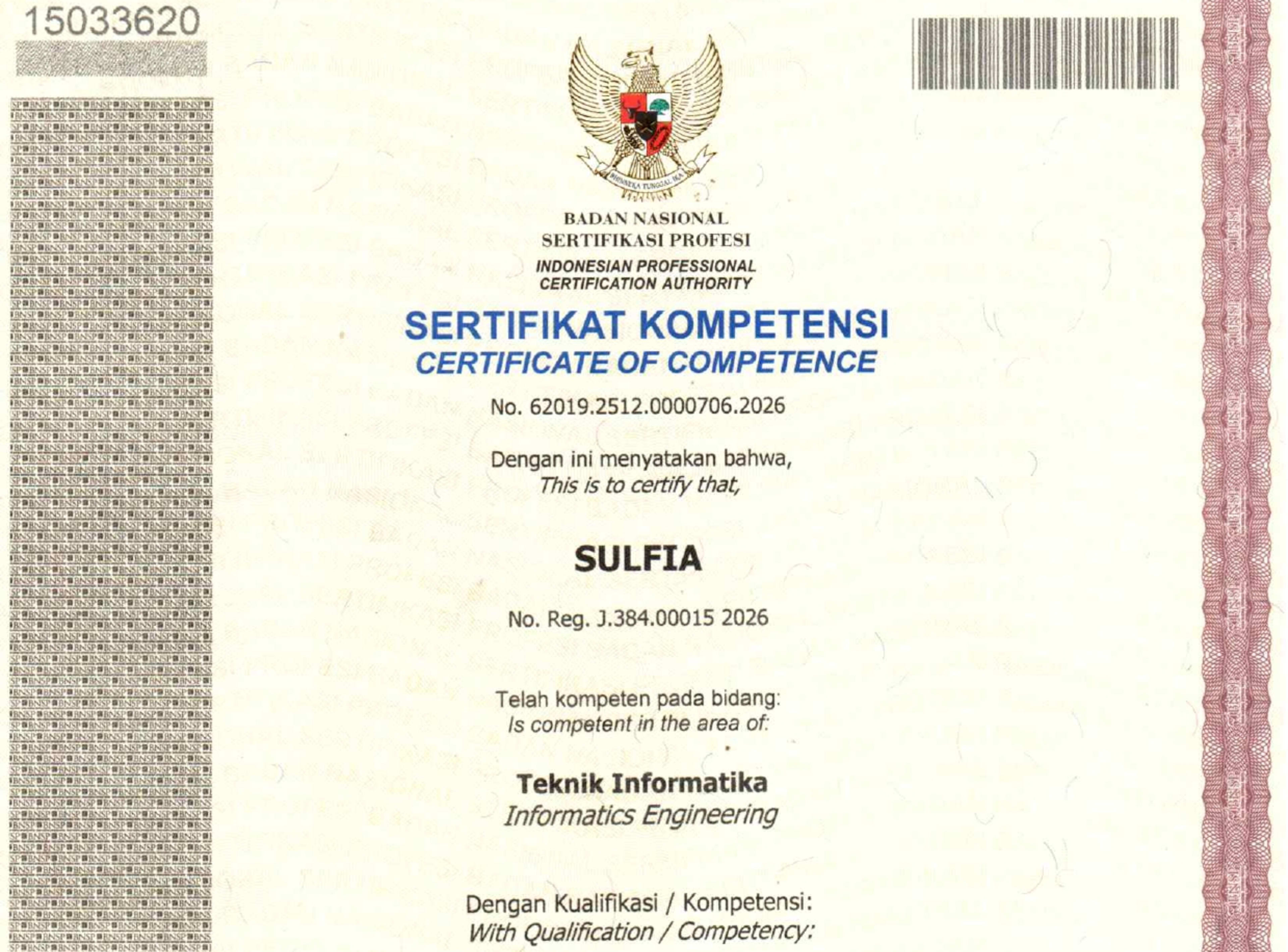 BNSP Software Engineering