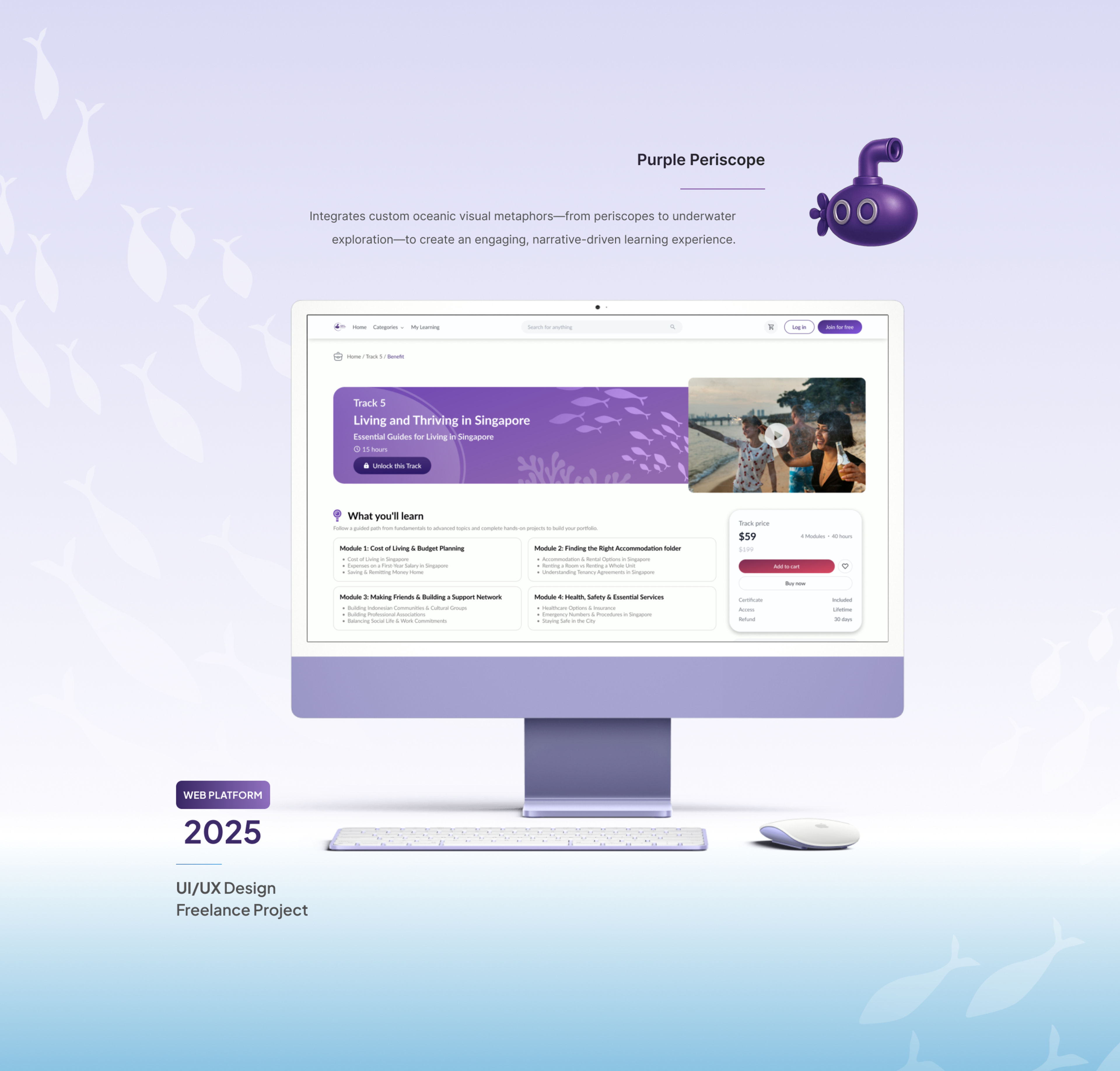 Purple Periscope
