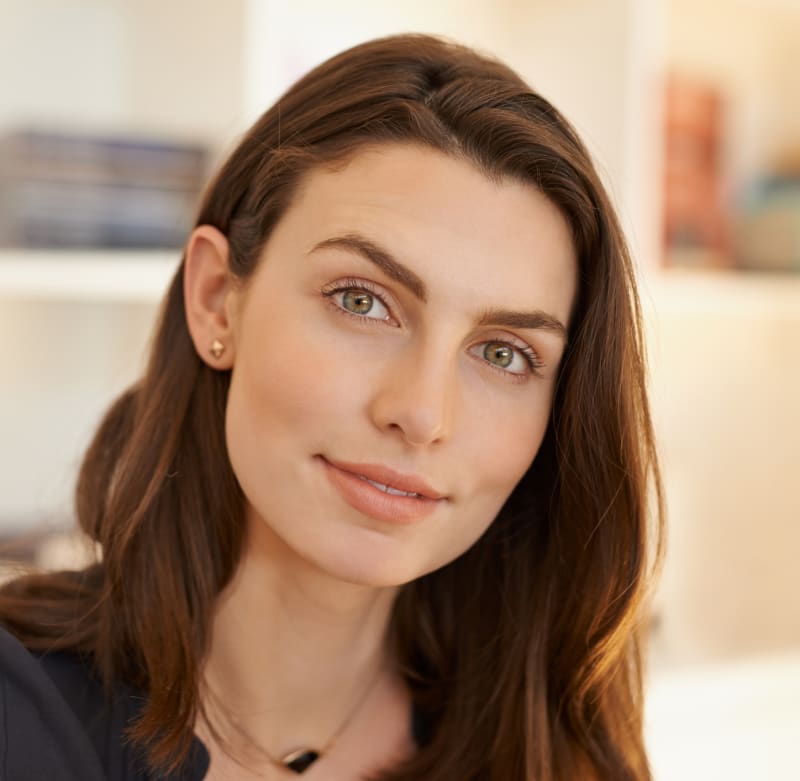 Woman receiving facial filler treatment
