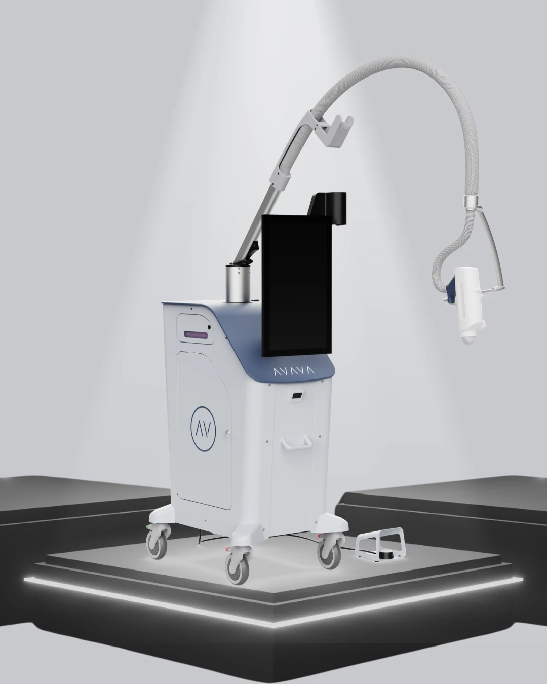 AVAVA skin tightening laser device for skin rejuvenation treatment.