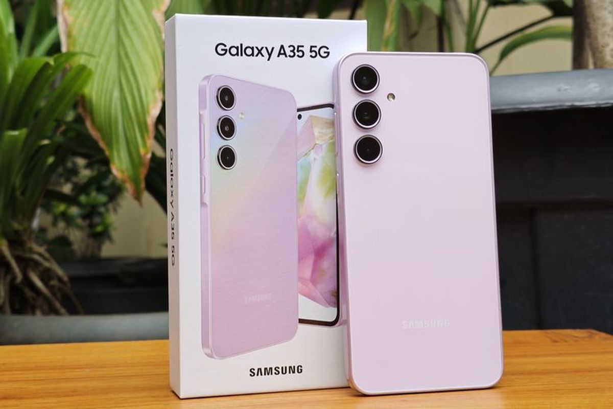 Samsung Galaxy A35 — IP67 dan Super AMOLED 120Hz terbaik di kelasnya