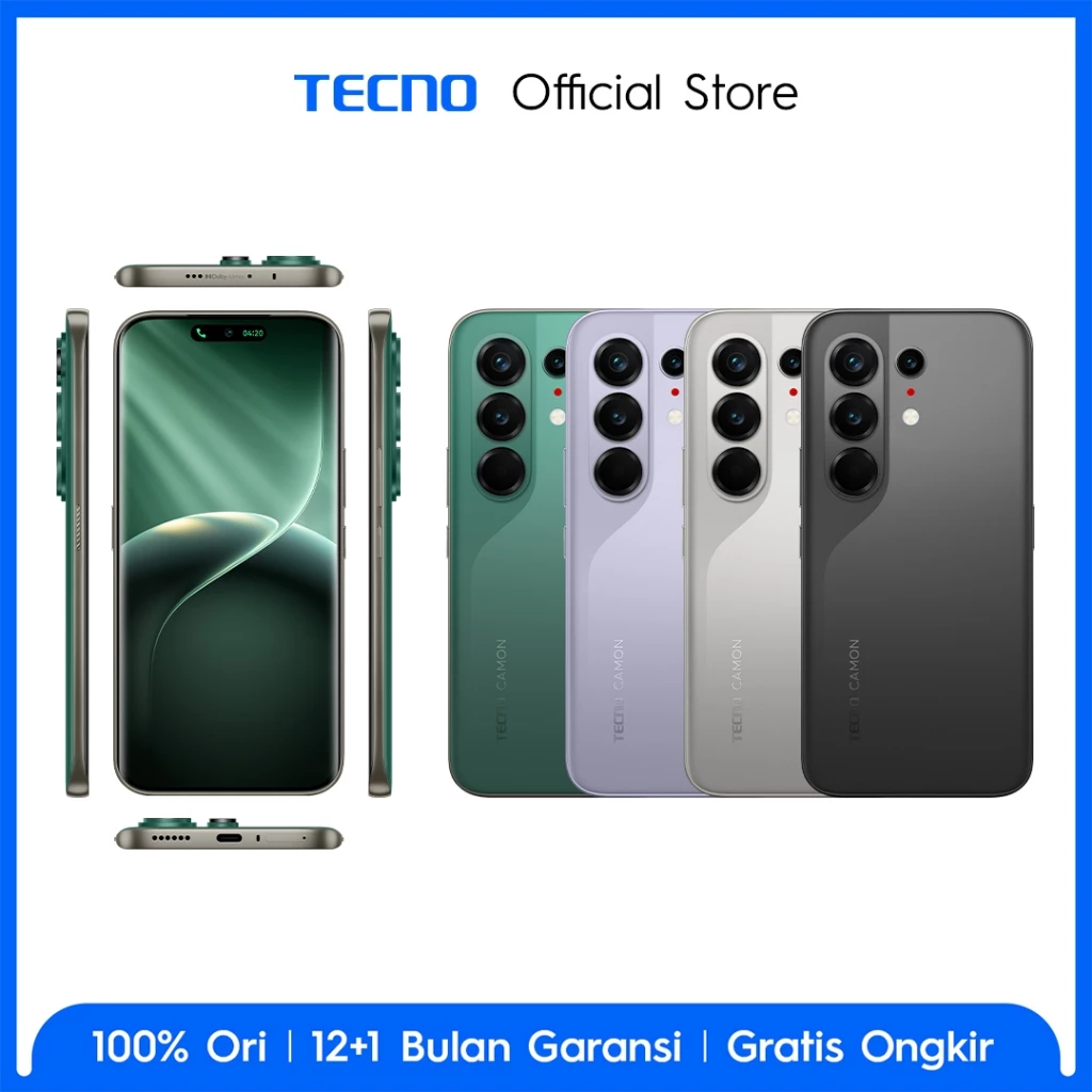 Tecno Camon 50 — HP budget viral Sony LYT 6500mAh 2026