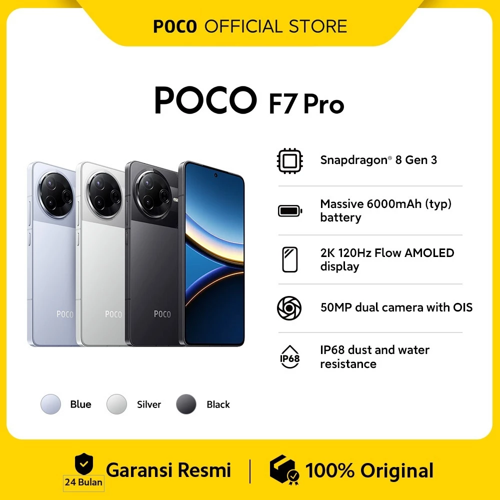 POCO F7 Pro — flagship killer gaming 2026 snapdragon 8 gen 3