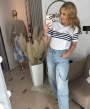 Wide Leg Jeans “Baloner”