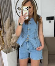 Denim Short Set “Urban Style”