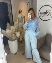 Lace Elegance Set “Sky”