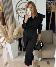 Black Casual Set “Urban Soft”