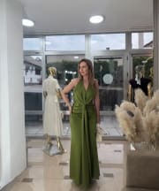 Saten Maxi Haljina “Glow”