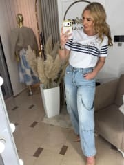 Wide Leg Jeans “Baloner”