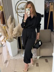 Black Casual Set “Urban Soft”