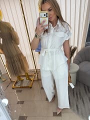 Linen Set “Natural White”