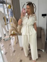 Linen Set “Natural White”