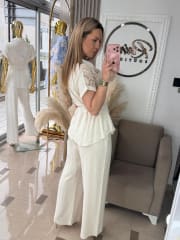 Linen Set “Natural White”