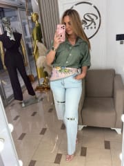 Wide Leg Lanene Hlače “Summer Flow”
