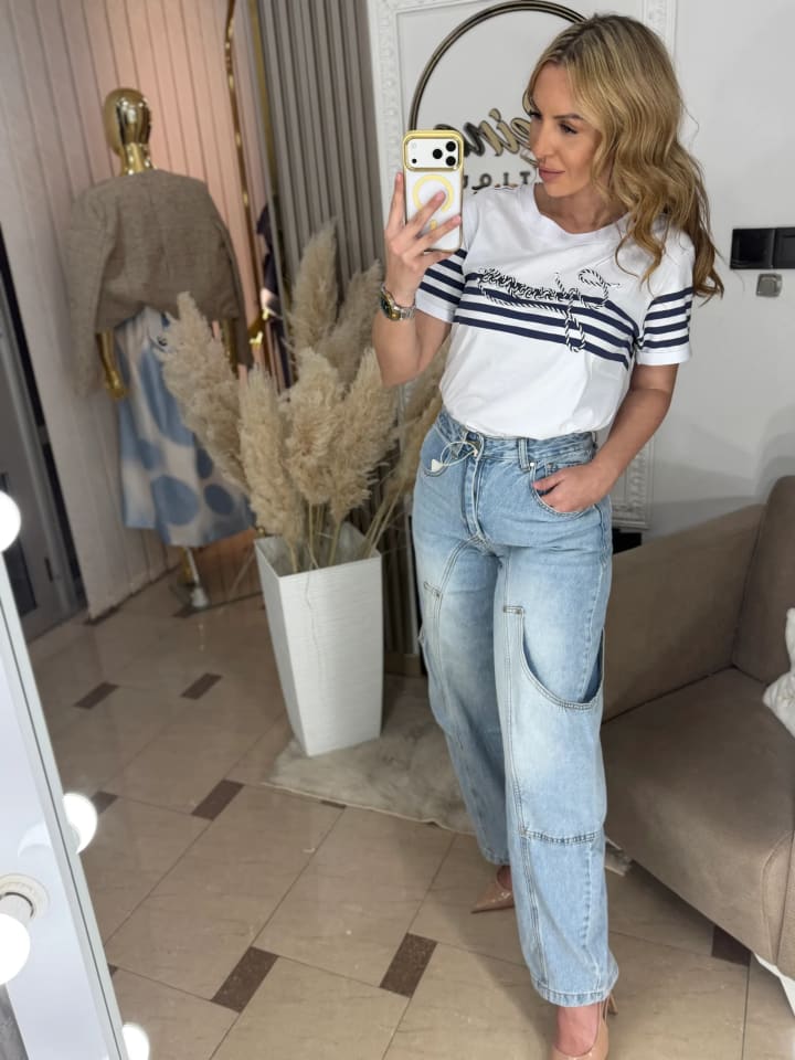 Wide Leg Jeans “Baloner”