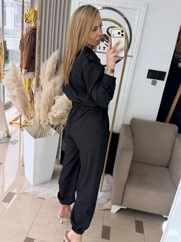 Black Casual Set “Urban Soft”