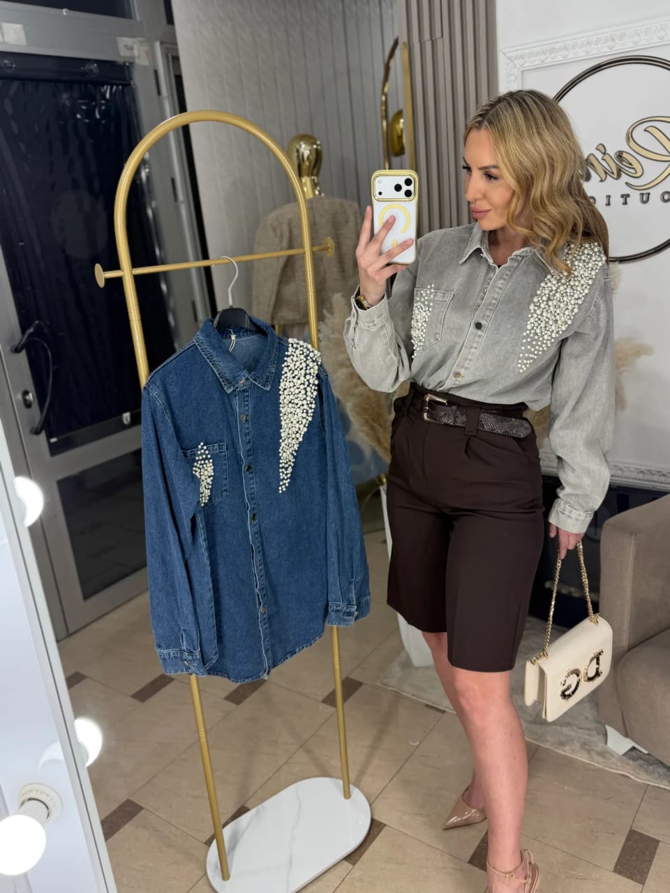 Pearl Denim Košulja-Jakna