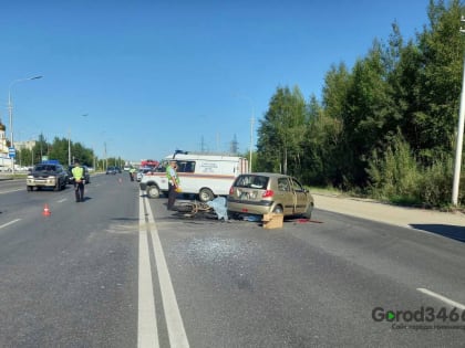 В Югре в аварии погиб мотоциклист