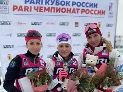 Елизавета Каплина выиграла большой масс-старт пятого этапа Кубка России по биатлону