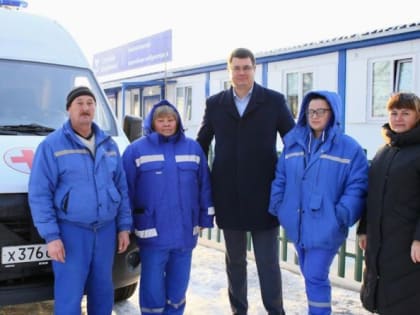 ​Сельская SMART-амбулатория в Тюменской области получила современный реанимобиль