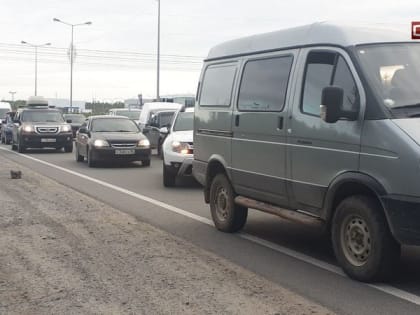 ДТП в Сургуте собрало большую пробку